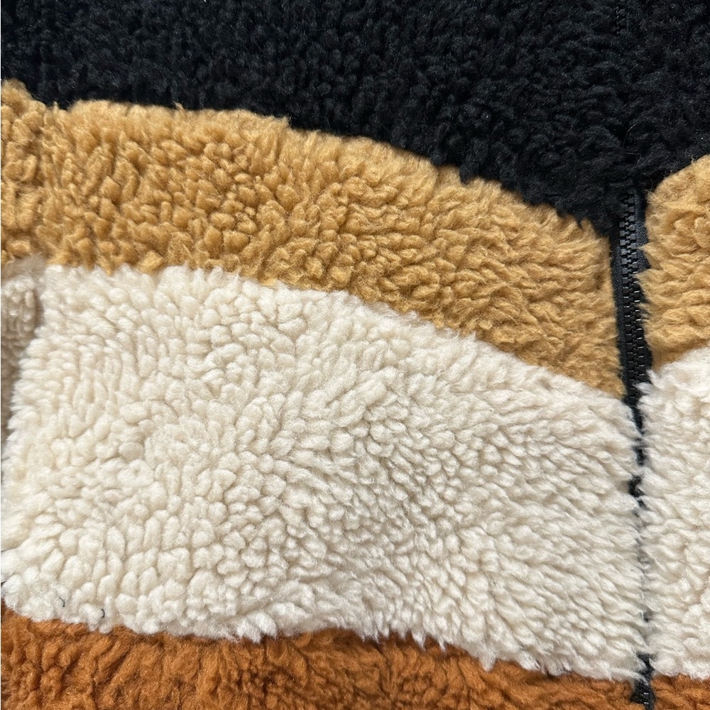 LA Hearts Teddy Colorblock Jacket - Picture 3 of 7